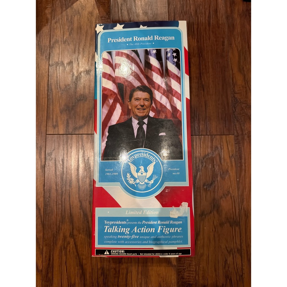 Toypresidents Ronald Reagan Talking Action Figure Limited Edition 2003 12 Inch